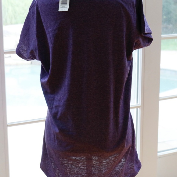 Canada T-shirt Purple with rhinestone size Ladies XL - Picture 2 of 4